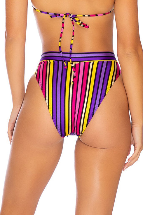 Luli Fama Party Animal High Leg Banded Waist Bottom